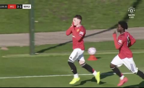 Kai Rooney tỏa sáng, giúp U18 MU ngược dòng tiến vào chung kết